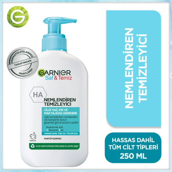 Garnier Saf&Temiz Nemlendiren Temizleyici 250 Ml ürün görseli 1