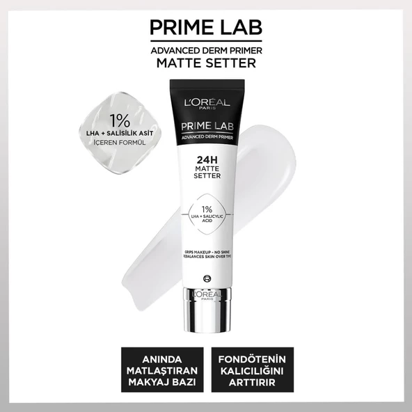 L'Oréal Paris Prime Lab Matte Setter Matlaştırıcı Makyaj Bazı ürün görseli 1