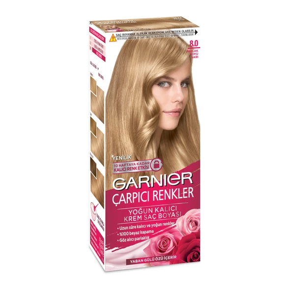 Garnier Çarpıcı Renkler 8.0 Parlak Koyu Sarı ürün görseli 1