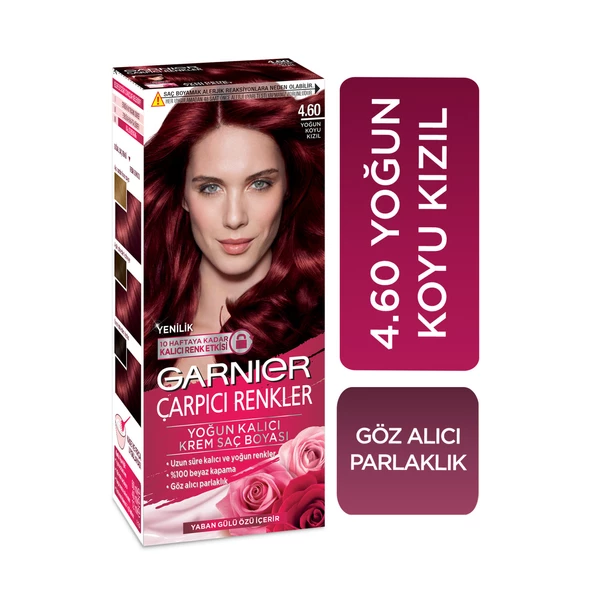 Garnier Çarpıcı Renkler 4.60 Yoğun Koyu Kızıl ürün görseli 1