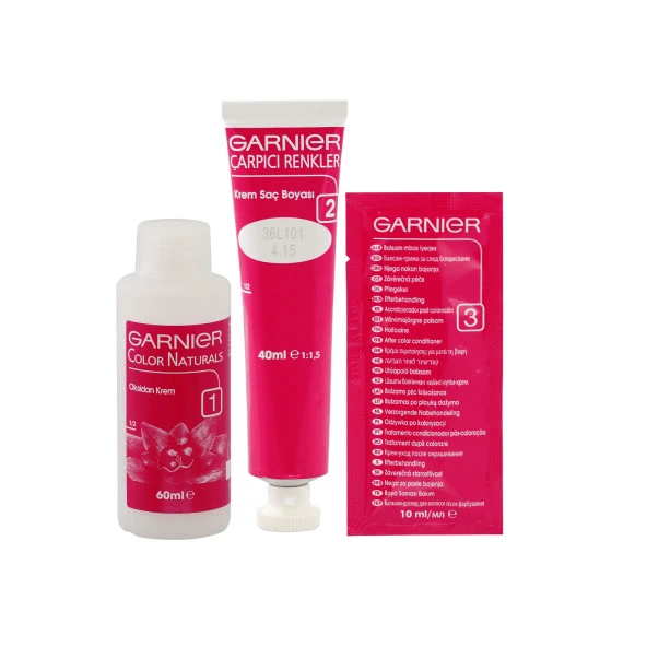 Garnier Çarpıcı Renkler 4.15 Buzlu Kestane - Resim 2