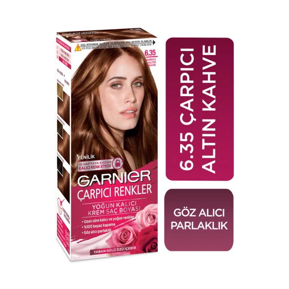 Garnier Çarpıcı Renkler 6.35 Çarpıcı Altın Kahve ürün görseli 1