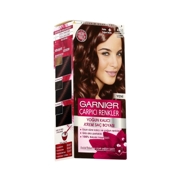 Garnier Çarpıcı Renkler 4.15 Buzlu Kestane - Resim 6