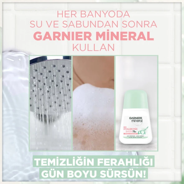 Garnier Mineral Hyaluronik Bakım Roll-On Deodorant - Resim 4