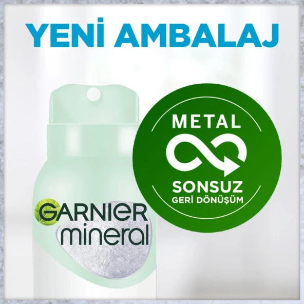Garnier Mineral Saf&Temiz Sprey Deodorant - Resim 9