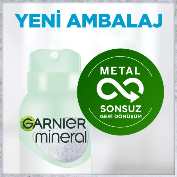 Garnier Mineral Saf&Temiz Sprey Deodorant - Resim 10