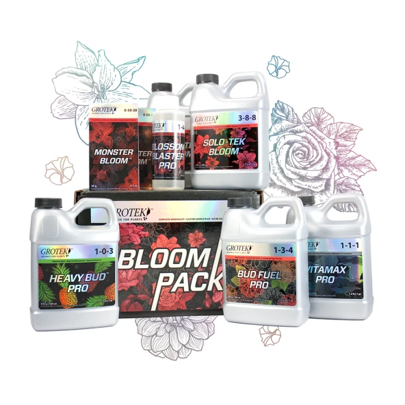 Grotek Bloom Pack Çiçeklenme Besin Seti ürün görseli 1