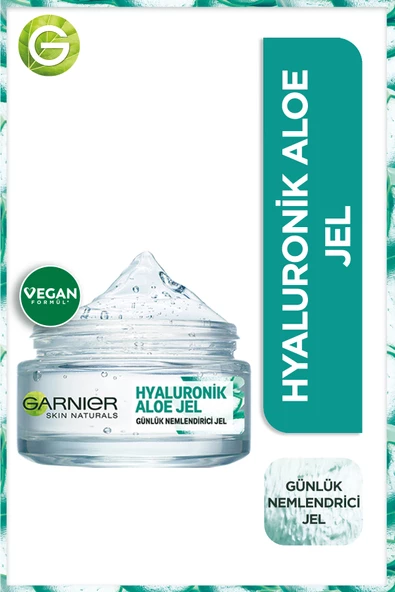 Garnier Hyaluronik Aloe Günlük Nemlendirici Jel 50ml ürün görseli 1