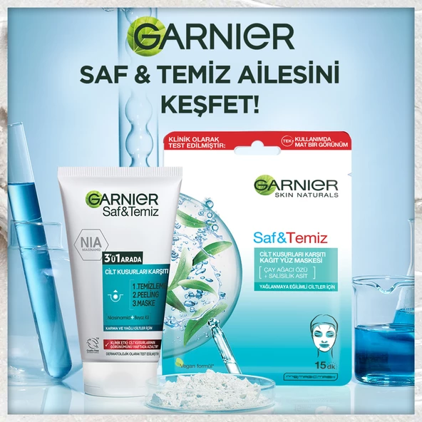 Garnier Saf & Temiz 3ü 1 Arada 150ML - Resim 5