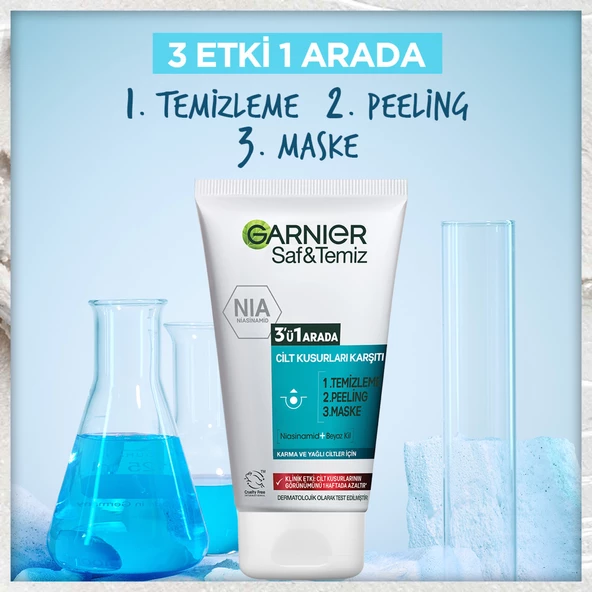 Garnier Saf & Temiz 3ü 1 Arada 150ML - Resim 2