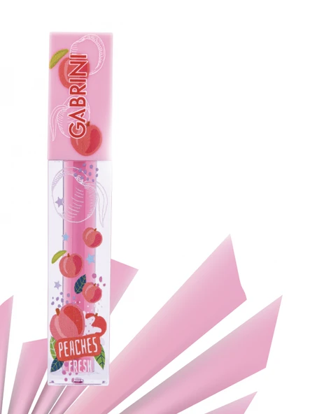 Gabrini Fruity Lipgloss Peaches 4 ml ürün görseli 1