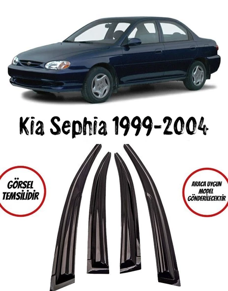 Kia Sephia Arası Cam Rüzgarlığı 1999-2004 Arası ürün görseli 1