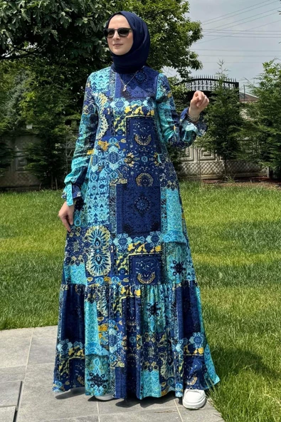 Nehir Elbise Saks ürün görseli 1