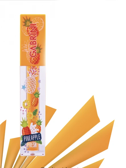 Gabrini Fruity Lipgloss Pineapple 4 ml ürün görseli 1