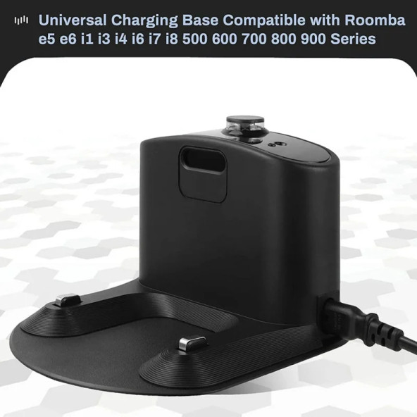 Irobot Roomba 500 600 700 800 900 Serisi Us Plug Için Şarj Dock Baz Şarj Istasyonu ürün görseli 1