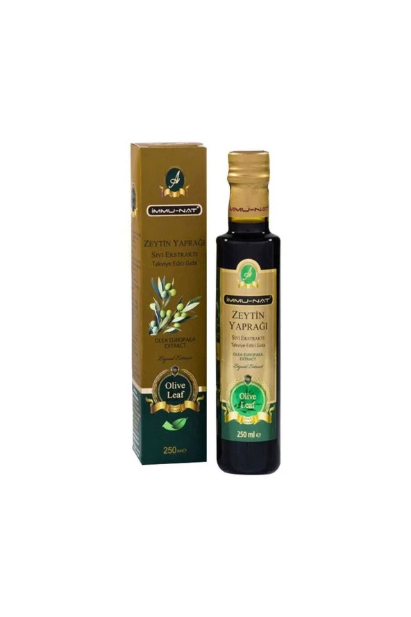 İMMU-NAT Zeytin Yaprağı Sıvı Ekstraktı 250 ml İmmu-Nat İmmunat ürün görseli 1