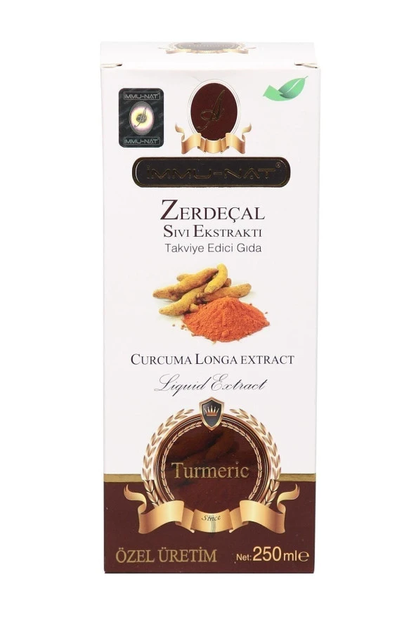 İMMU-NAT Immunat Zerdeçal Sıvı Ekstraktı 250ml ürün görseli 1
