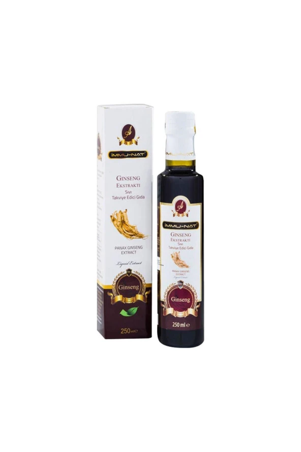 İMMU-NAT Ginseng Sıvı Ekstraktı 250 ml İmmu-Nat İmmunat ürün görseli 1