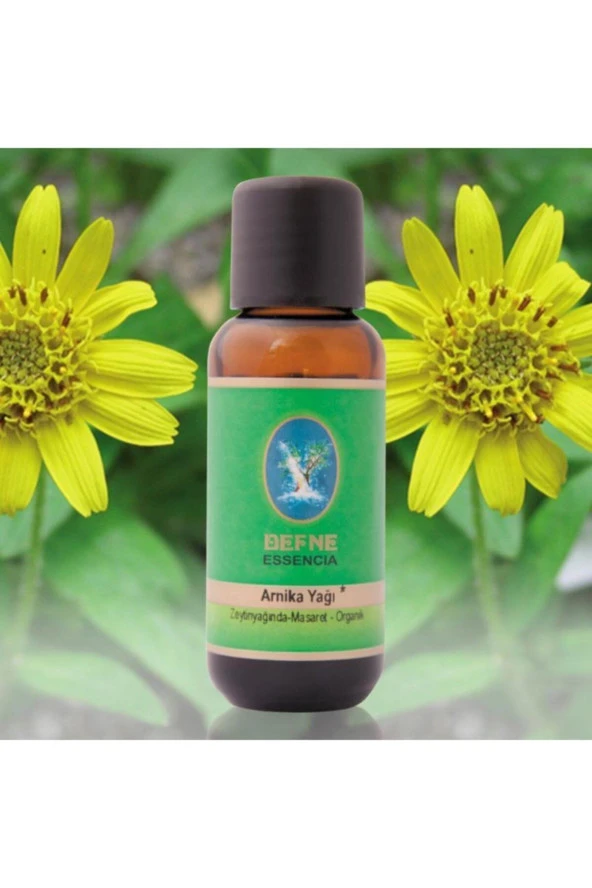 NUKA Defne Essencia Organik Arnika Yağı 30 ml Sabit Yağ ürün görseli 1