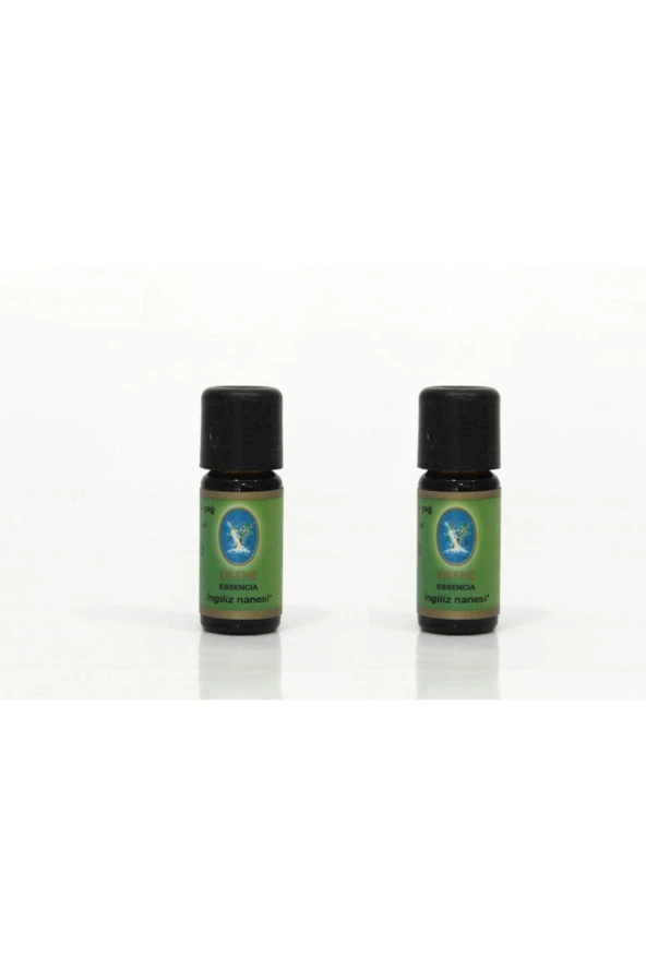 NUKA Defne Organik Ingiliz Nanesi Yağı 10 Ml. 2'li Paket Uçucu Yağ Aromaterapi ürün görseli 1