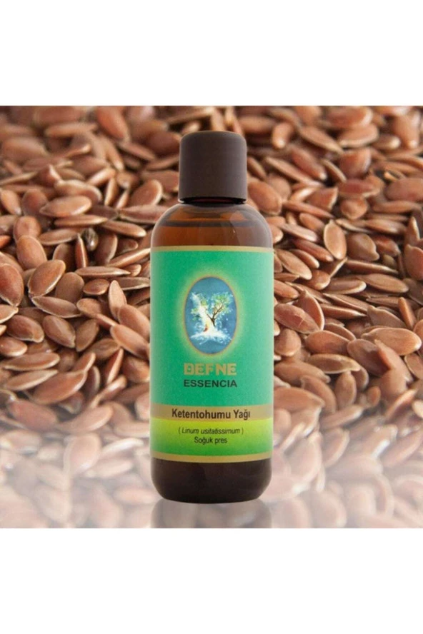 NUKA Defne Essencia Soğuk Pres Keten Tohumu Yağı 1000 ml ürün görseli 1