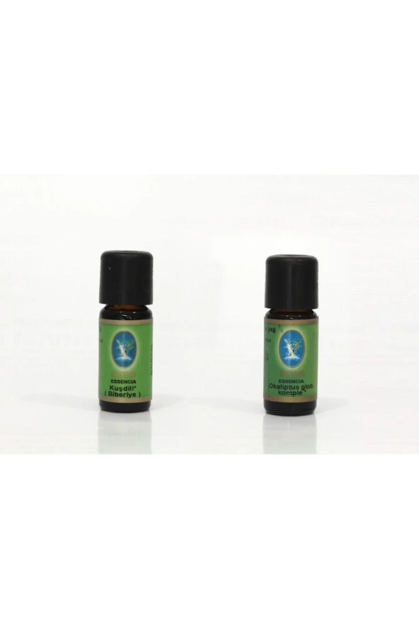DEFNE Nuka Organik Biberiye Ve Okaliptus Yağı 10 Ml (2li Paket) ürün görseli 1