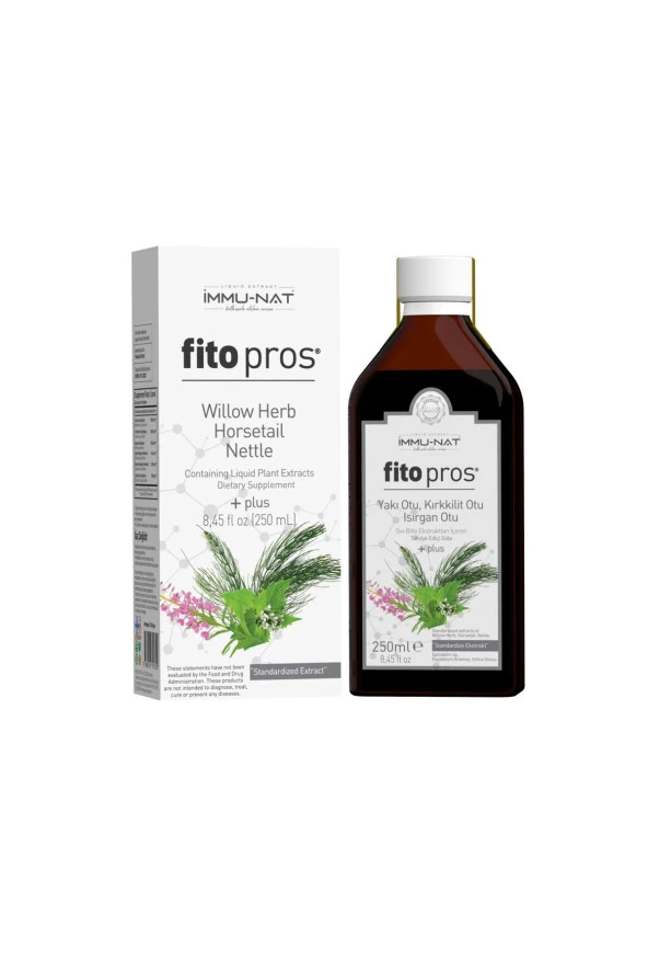 İMMU-NAT FİTO PROS Yakı otu Kırkkilit otu Isırgan otu Sıvı Ekstraktı 250 ml ürün görseli 1