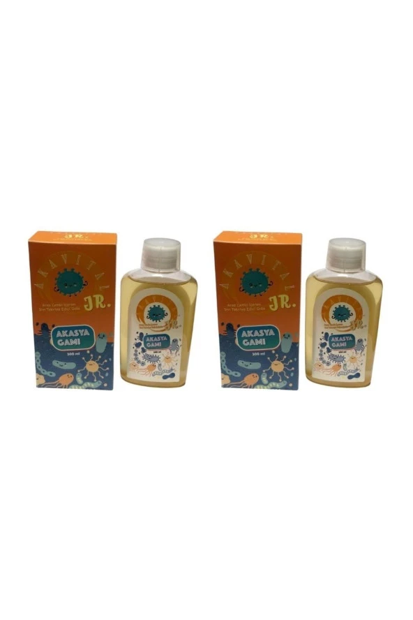 AKAVİTAL Jr Arap Zamkı Içeren Sıvı Takviye Edici Gıda 300ml 2 Adet ürün görseli 1