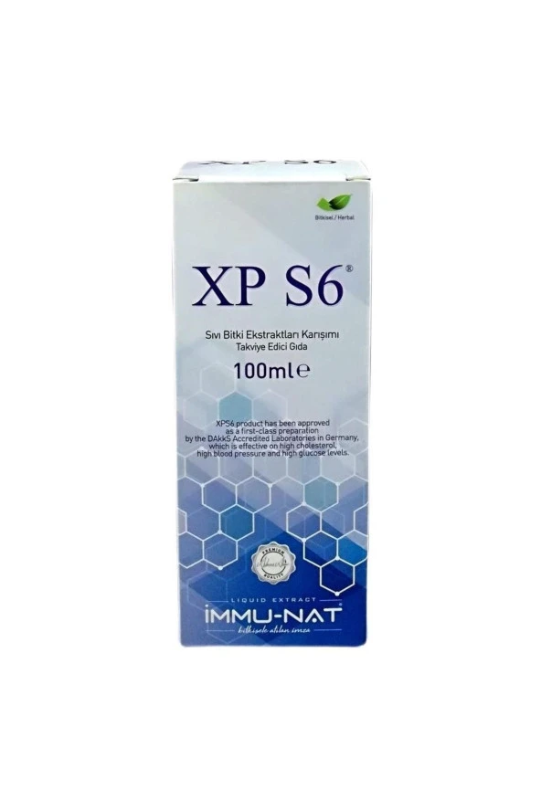 İMMU-NAT Xp S6 Sıvı Bitki Ekstrat Karışımı ürün görseli 1