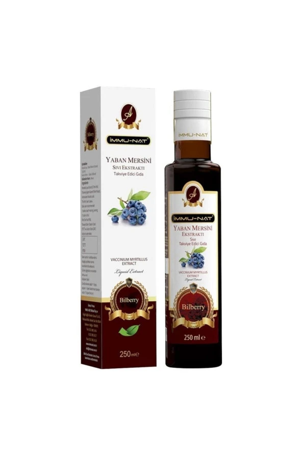İMMU-NAT Immunat Yaban Mersini Ekstraktı 250 Ml ürün görseli 1