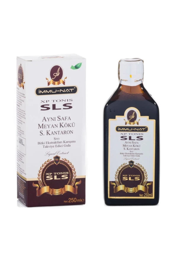İMMU-NAT Xp Tonis Sls Aynı Safa Meyan Kökü Sarı Kantaron Sıvı Ekstraktı 250ml ürün görseli 1