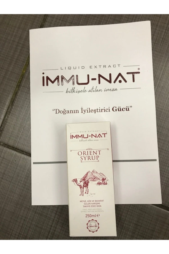 İMMU-NAT Orıent Syrup 250 ml Sıvı Ekstraktı ürün görseli 1