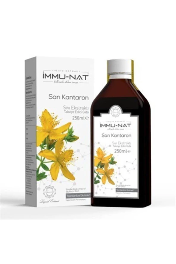 İMMU-NAT Immunat Sarı Kantaron Ekstraktı - Bitkisel Takviye 250 Ml ürün görseli 1