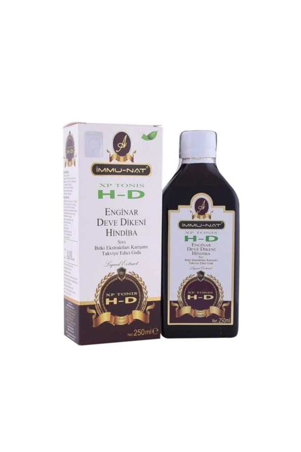 İMMU-NAT Immunat Xp Tonis H-d Enginar-devedikeni-hindiba Ekstraktı 250 Ml ürün görseli 1