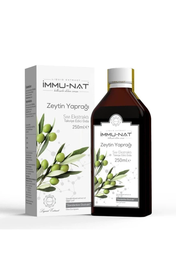 İMMU-NAT Zeytin Yaprağı Ekstraktı 250ml ürün görseli 1