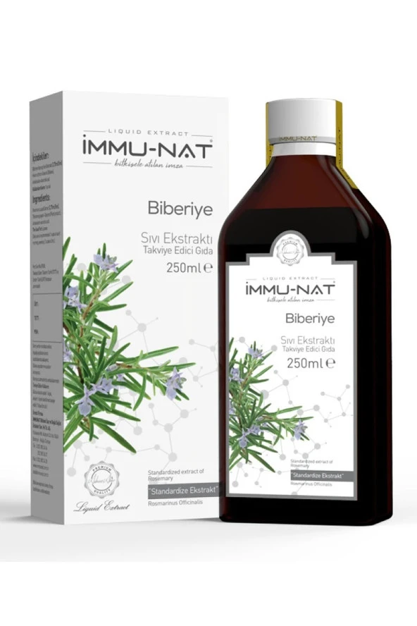 İMMU-NAT Immunat Biberiye Yaprağı Ekstraktı 250ml ürün görseli 1