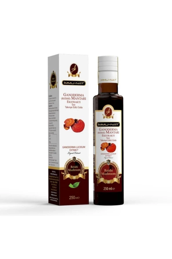 İMMU-NAT Immunat Reishi Mantarı Ganoderma Sıvı Ekstraktı 250ml ürün görseli 1