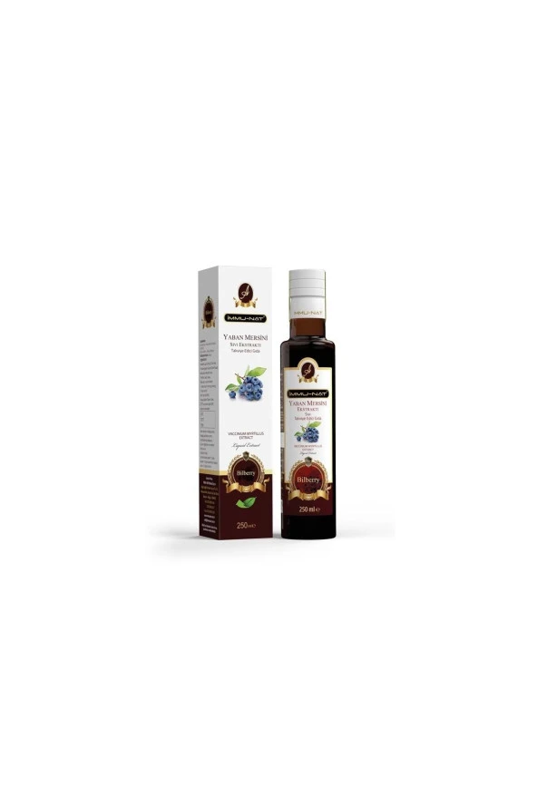 İMMU-NAT Immunat Yaban Mersini Sıvı Ekstraktı (250 Ml) ürün görseli 1