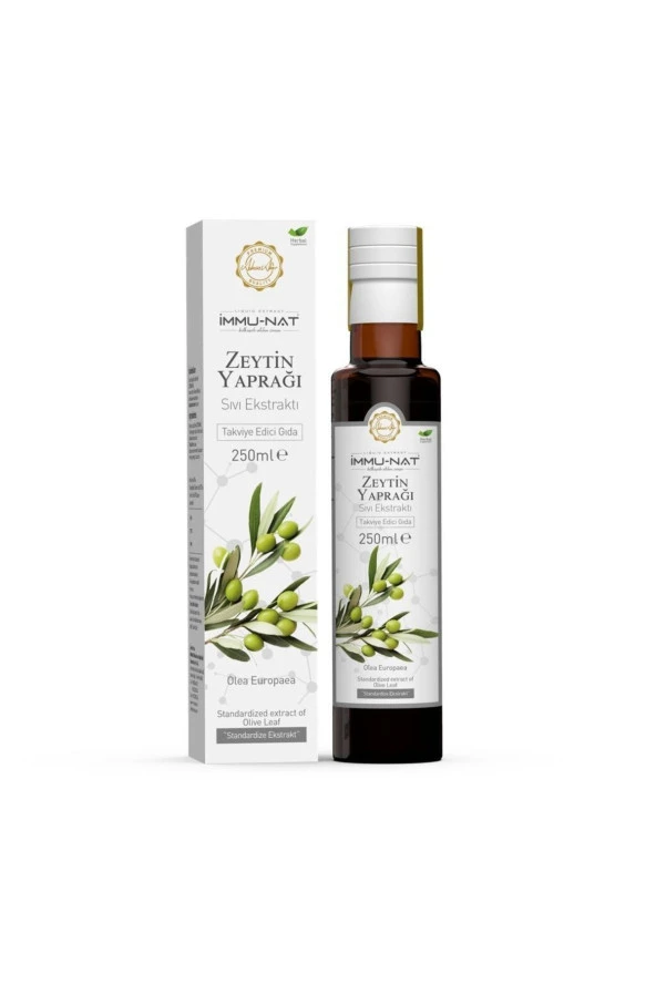 İMMU-NAT Immunat Zeytin Yaprağı Sıvı Ekstresi 250 Ml. ürün görseli 1