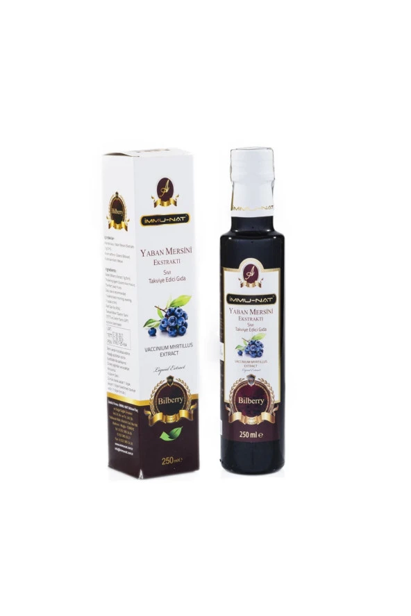 İMMU-NAT Immunat Yaban Mersini Ekstraktı 250 ml. ürün görseli 1