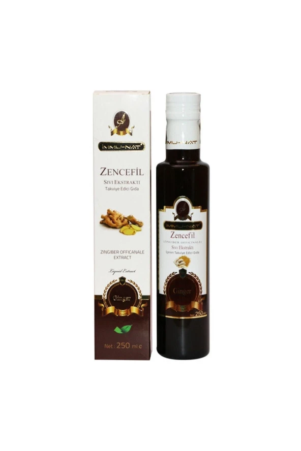 İMMU-NAT Zencefil Ekstraktı 250 ml. ürün görseli 1