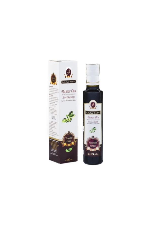 İMMU-NAT Damar Otu Sıvı Ekstraktı 250 ml ürün görseli 1