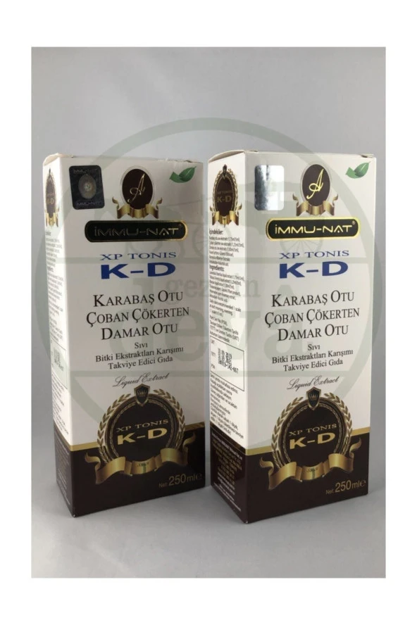 İMMU-NAT Immunat Xp Tonıs K-d Sıvı Ekstraktı 250 Ml (2'li Kampanya Paketi) ürün görseli 1