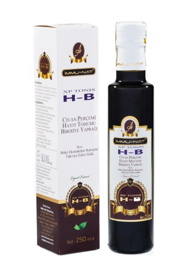 İMMU-NAT Immunat Xp Tonıs H-b Sıvı Ekstraktı 250 Ml ürün görseli 1