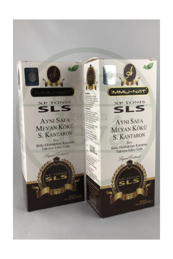 İMMU-NAT Immunat Xp Tonıs Sls Sıvı Ekstraktı 250 Ml (2'li Kampanya Paketi) ürün görseli 1