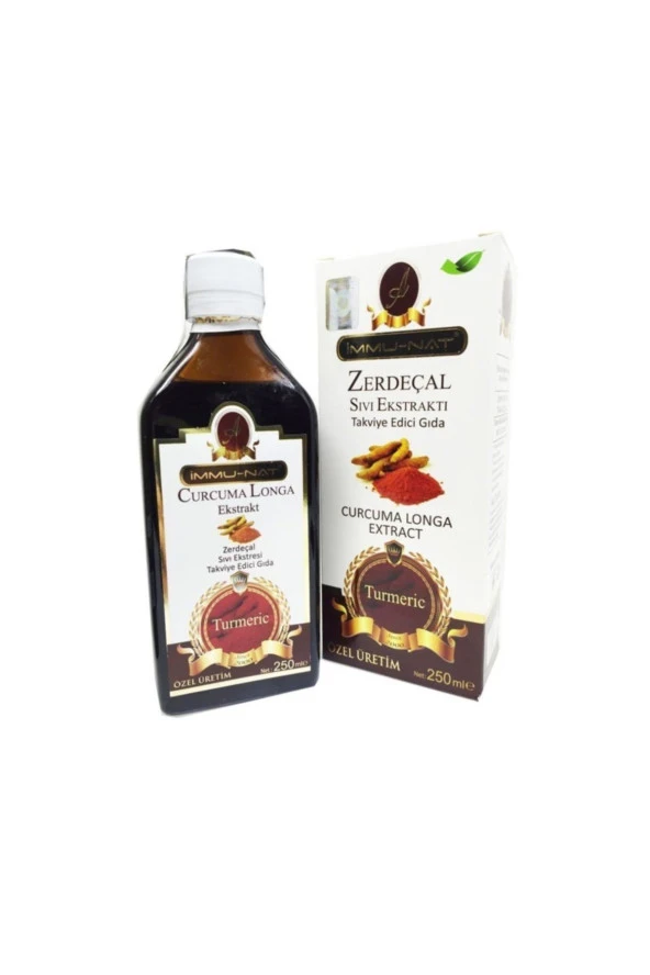 İMMU-NAT Immunat Zerdeçal Sıvı Ekstraktı 250 Ml ürün görseli 1