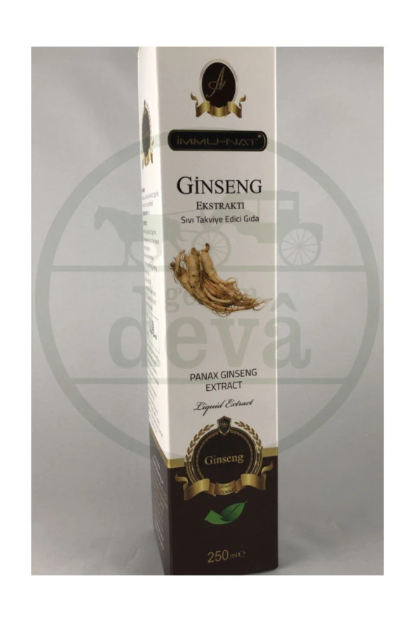 İMMU-NAT Immunat Ginseng Sıvı Ekstraktı 250 ml ürün görseli 1