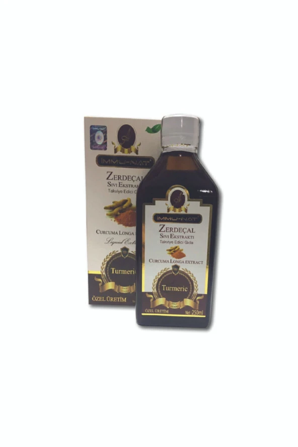 İMMU-NAT Immunat Zerdeçal Ekstraktı 250 ml ürün görseli 1
