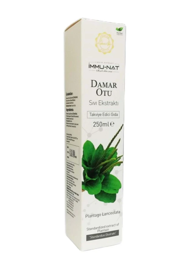 İMMU-NAT Damar Otu Sıvı Ekstraktı 250 Ml ürün görseli 1