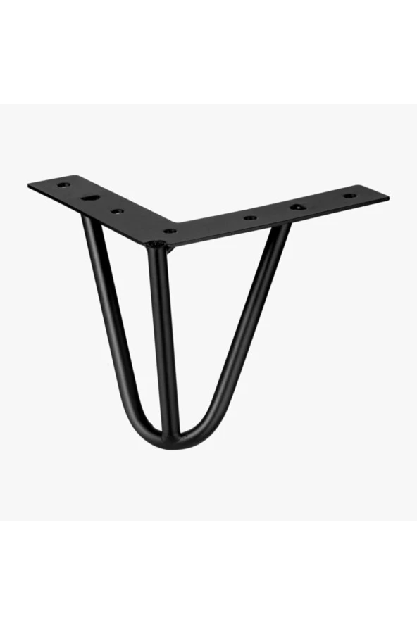 kolexonline 15cm Lüx Metal Çok Amaçlı Ayak, Koltuk, Tv Ünitesi, Robot Süpürgeye Uygun Siyah Model ürün görseli 1